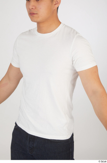 Yoshinaga Kuri casual dressed upper body white t shirt 0002.jpg